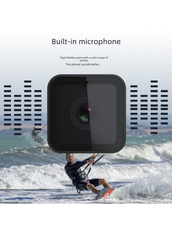 High Definition 1080p Wifi Sports Camera Outdoor Life Waterproof Digital Video Camera-Color:CS03 + Memory Card 32GB - Image 2