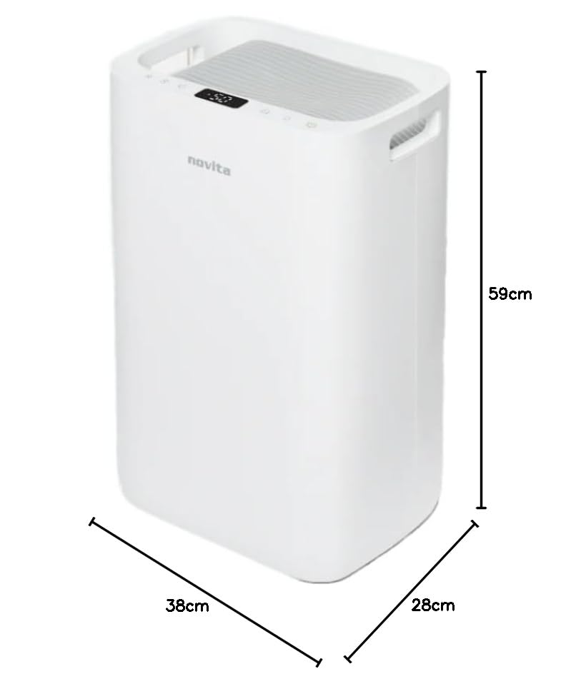 Origin De humidifiers Origin Novita ND 255 Dehumidifier plus Air Purifier with Clothes Dryer  - Image 4