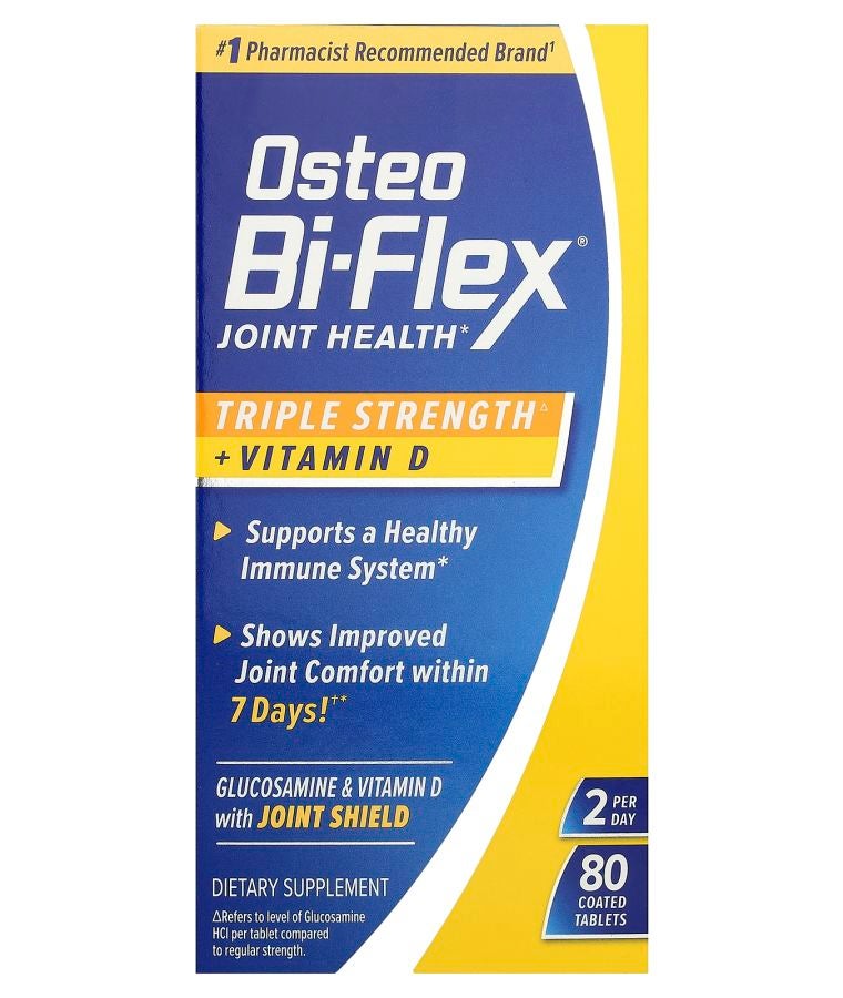 Joint Health + Vitamin D Triple Strength 80 Coated Tablets