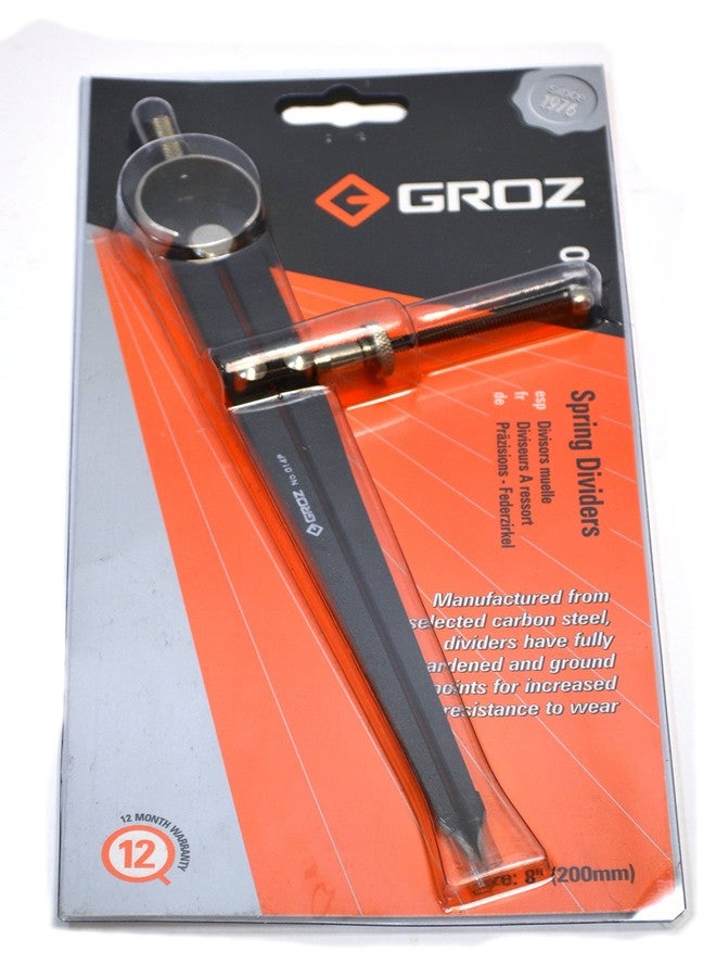 جروز فاصل زنبركي Groz 01483 مقاس 8 بوصات - Image 1
