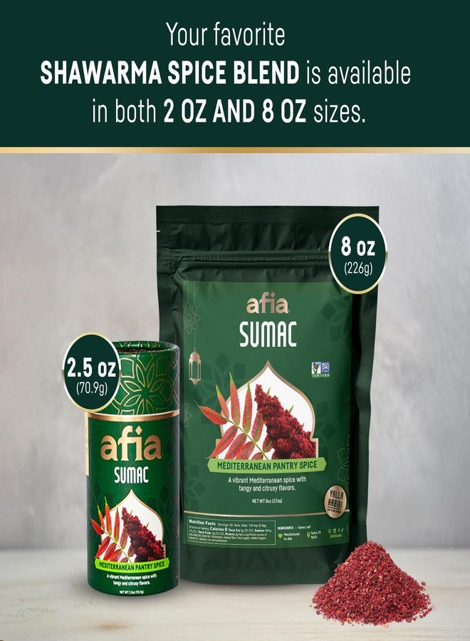 Afia - Ground Sumac Spice | Sumac Powder Pantry Spice for Middle Eastern Dishes, Meals and Cuisine | Premium Middle Eastern Spices (2.5oz) - Image 5