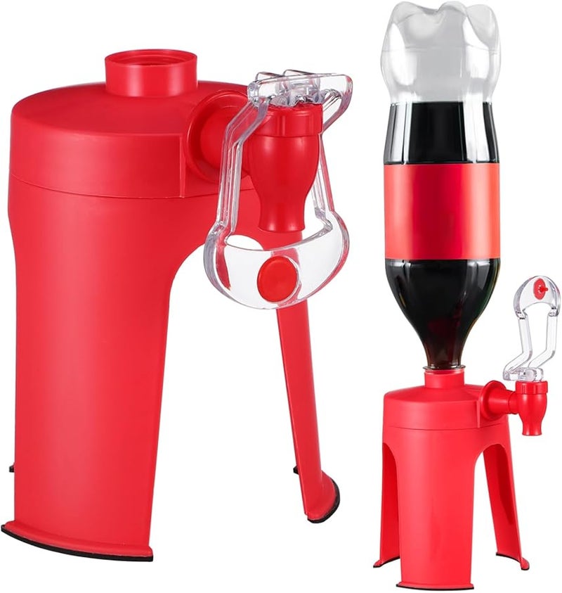 Desktop Portable Soda Drink Dispenser Stand with Faucet 2nd Gen for Parties Events - Image 1