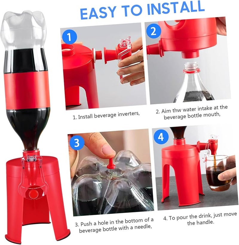 Desktop Portable Soda Drink Dispenser Stand with Faucet 2nd Gen for Parties Events - Image 4