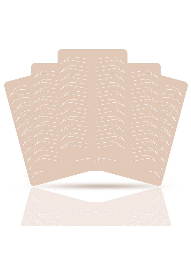 Guapa Silicone Eyebrow Practice Skin Ombre Powder Brows Fake Skin Sheet Double Sides Microblading Practice Skin For Tatto Artists And Beginners (1 Piece) - Image 2