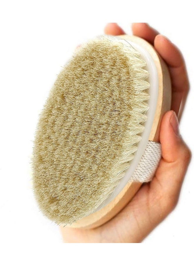 Valkyrie - VALKYRIE Dry Skin Body Brush Improves Skin's Health and Beauty With Natural Bristle | Remove Dead Skin and Toxins, Cellulite Treatment, Exfoliates, Stimulates Blood Circulation - Image 1