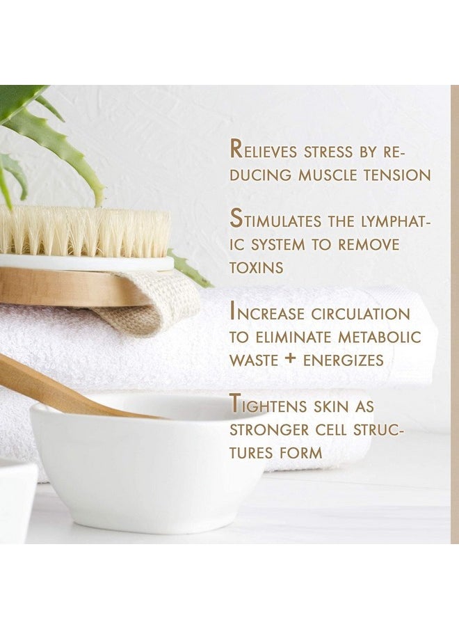 Valkyrie - VALKYRIE Dry Skin Body Brush Improves Skin's Health and Beauty With Natural Bristle | Remove Dead Skin and Toxins, Cellulite Treatment, Exfoliates, Stimulates Blood Circulation - Image 1