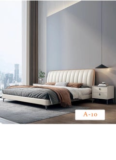 Light Luxury Furniture Modern Bed Frame With Mattress for Home Bedroom Decoration