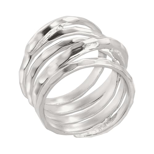 Silpada 'Wrapped Up' Overlapping Textured Band Ring in Sterling Silver, Size 9, Size 9 - Image 2