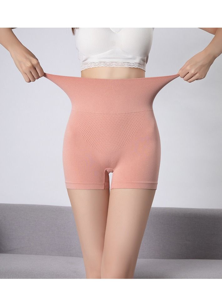 Loquat Women's Breathable Boxer Underwear With High Waist Pink  - Image 2