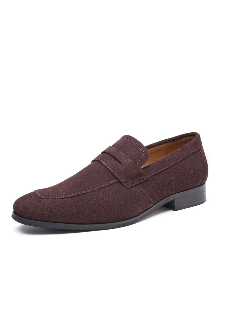 Loquat Casual Wear Loafers Coffee Color  - Image 1