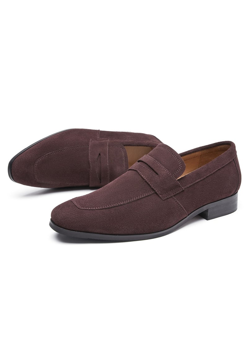 Loquat Casual Wear Loafers Coffee Color  - Image 2