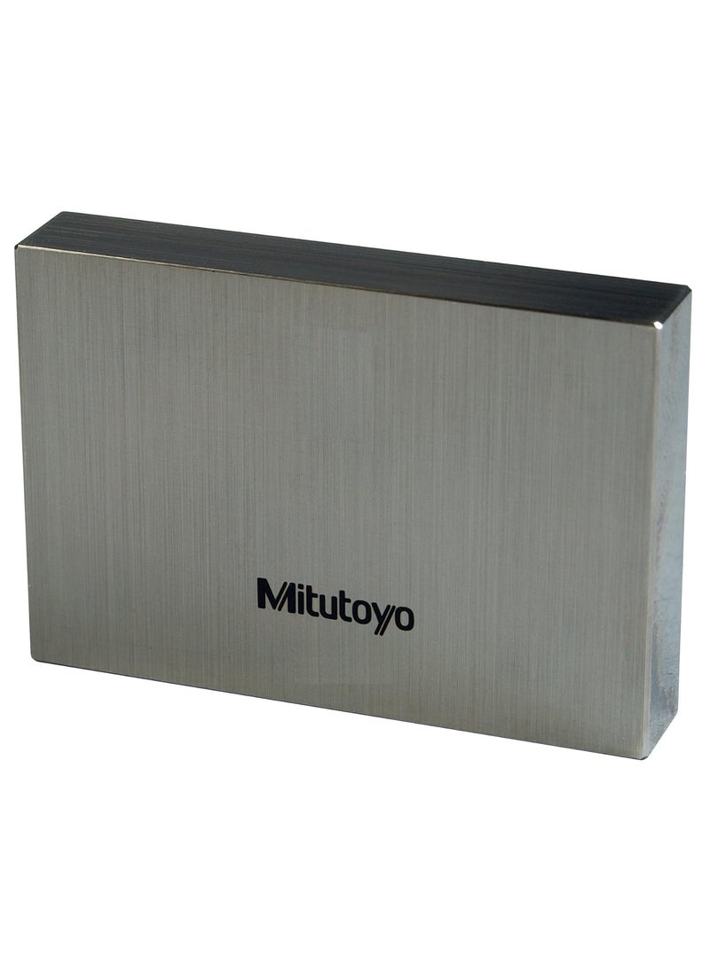 Mitutoyo Mitutoyo 611615531 Steel Rectangular Gage Block ASME Grade 0 50 mm Length 