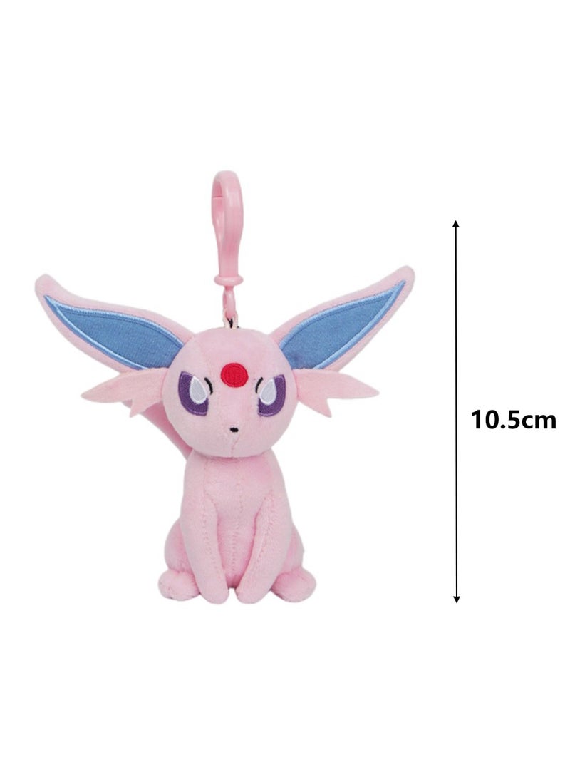 10.5cm Creative Cute Plush Backpack Pendant, Suitable For Wallet Key Ring Decoration  - Image 2