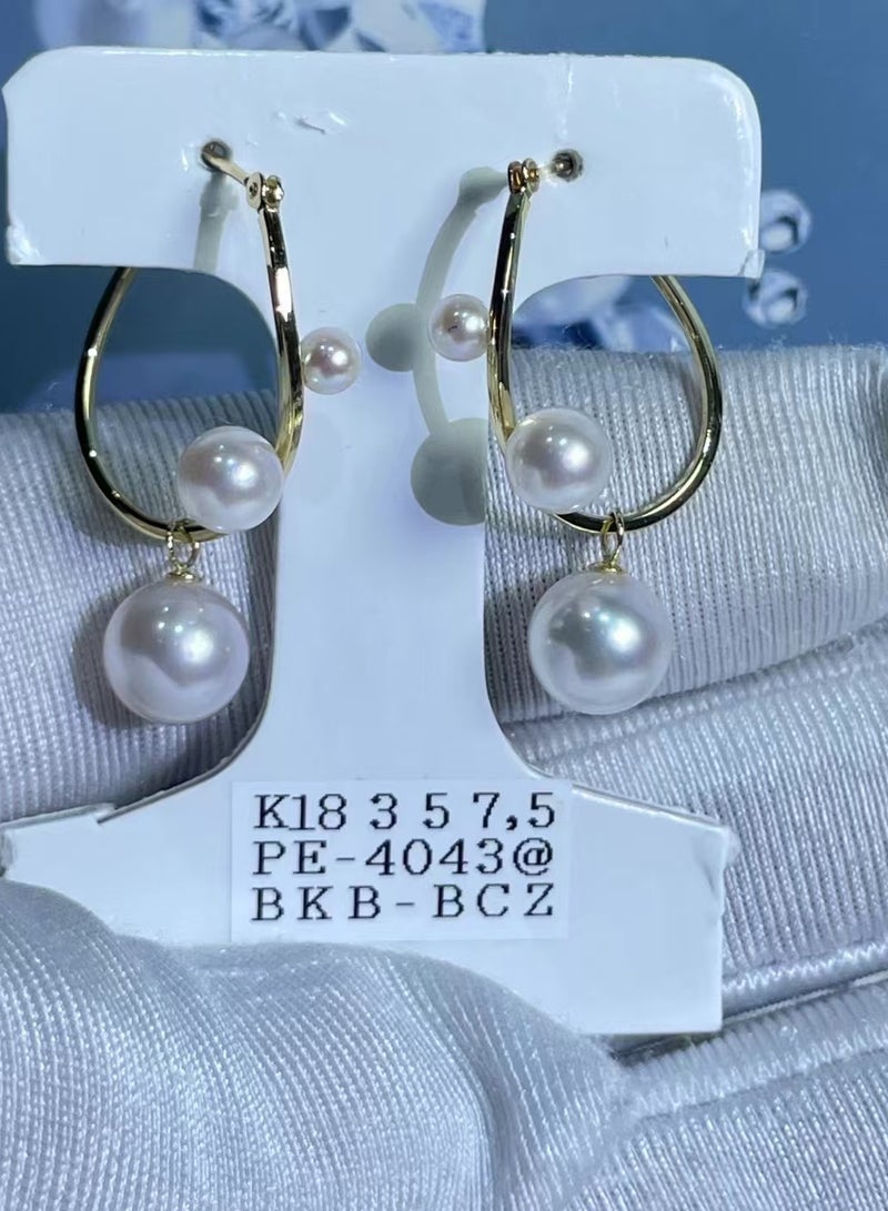 Pearl earrings  - Image 3
