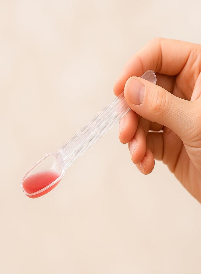 DR Sol مجموعة ملاعق دواء معايرة من دكتور سول (عبوتان) 2 ملعقة صغيرة - Image 2