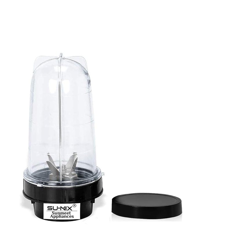 Sumix Bullet Jar for Mixer Grinder Large Set of 1 530 ML ABS Transparent Juicer Jar NSA76 - Image 1