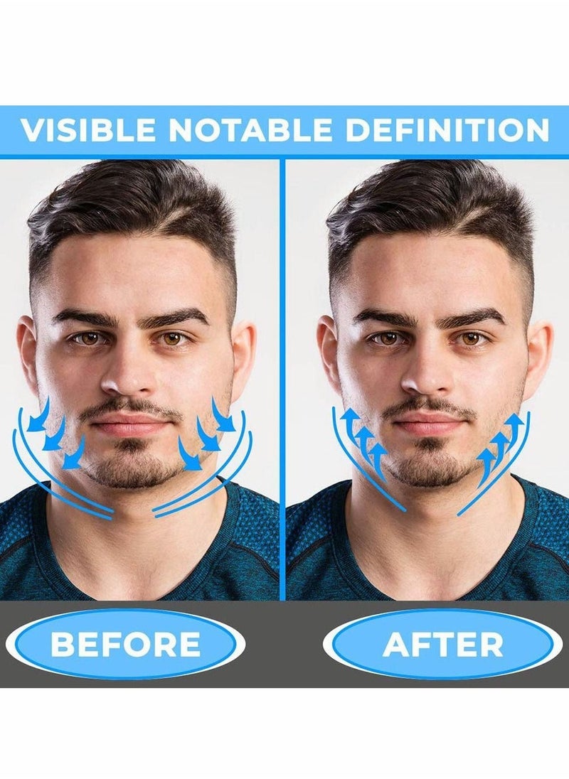 Generic Jaw Exerciser Chisel Jawline Exercise Ball for Facial Toner, Double Chin Reducer Eliminator for Face Mouth Workout Tone Neck and Jaw Slim Natural Jaws Toning Facelifter Shaper 2pcs  - Image 4