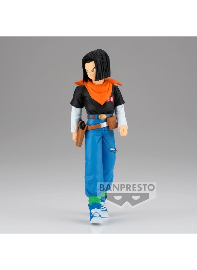 Banpresto Dragon Ball Z Solid Edge Works Android 17 Statue