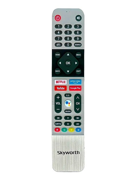 TV Remote Control with Google Assistant Bluetooth Voice Command Remote Android tv with Netflix Prime Video YouTube and Google Play hot Keys Pairing Must