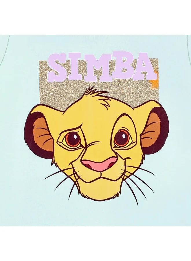 Disney  Disney Lion King  Girl's Short Sleeve T-Shirt for Women | Best Price UAE