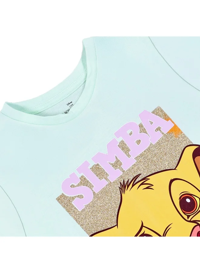 Disney  Disney Lion King  Girl's Short Sleeve T-Shirt for Women | Best Price UAE