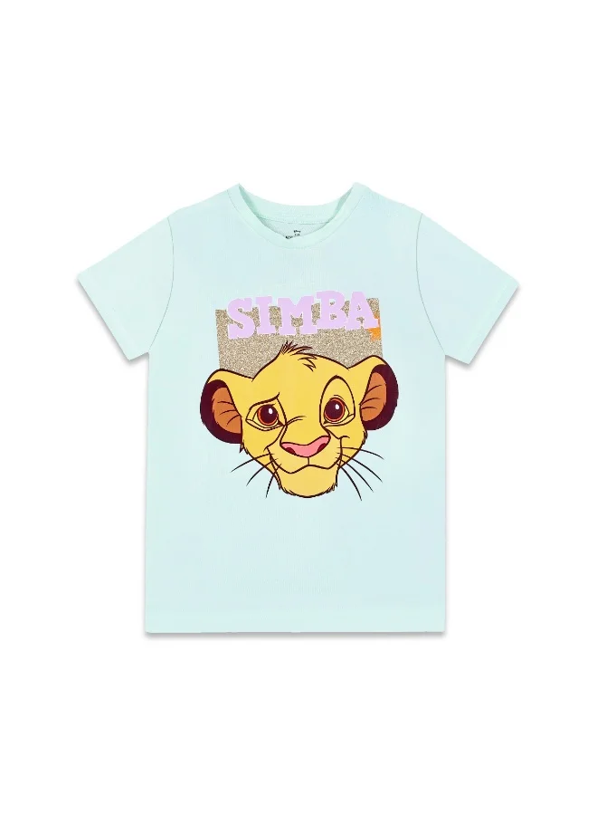 ديزني Disney Lion King  Girl's Short Sleeve T-Shirt