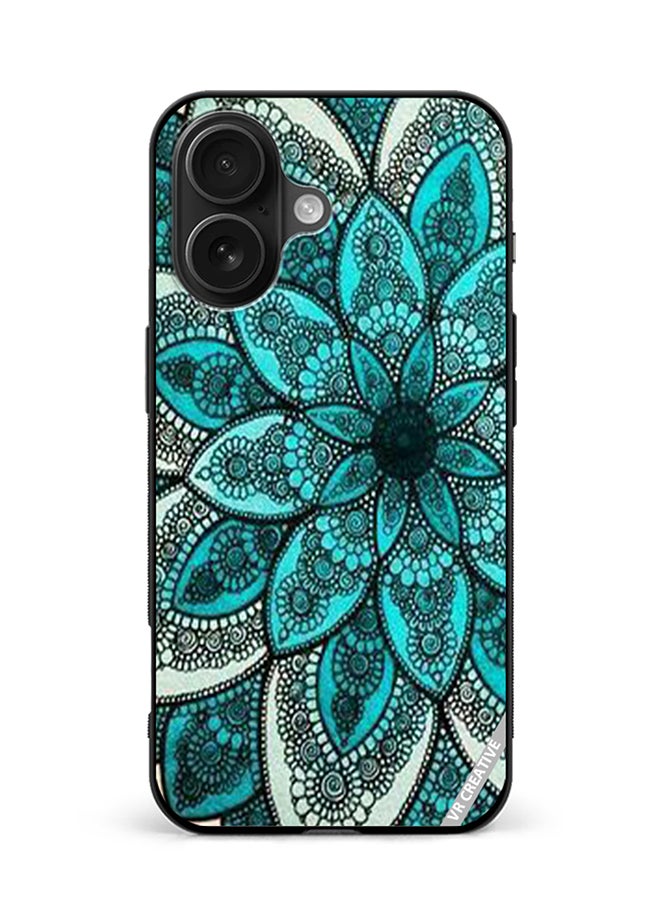 VR CREATIVE Protective Case Cover For Apple iPhone 16 Plus Mandala Design Multicolour