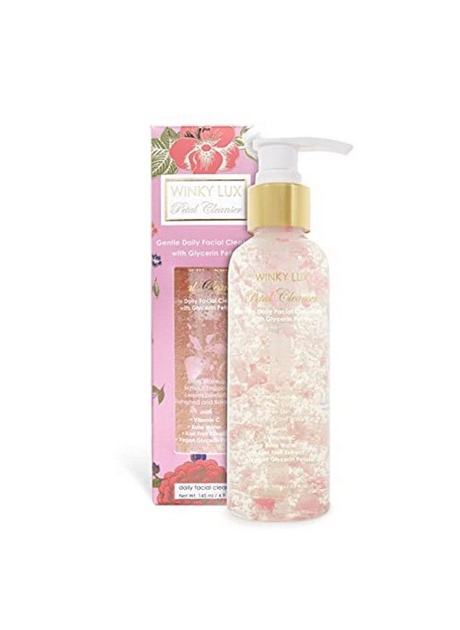 Winky Lux Petal Cleanser ; Vitamin C Face Wash With Rose Water ; Vegan Cruelty Free & Natural Face Cleanser  - Image 1