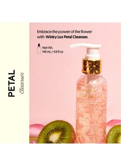 Winky Lux Petal Cleanser ; Vitamin C Face Wash With Rose Water ; Vegan Cruelty Free & Natural Face Cleanser  - Image 3