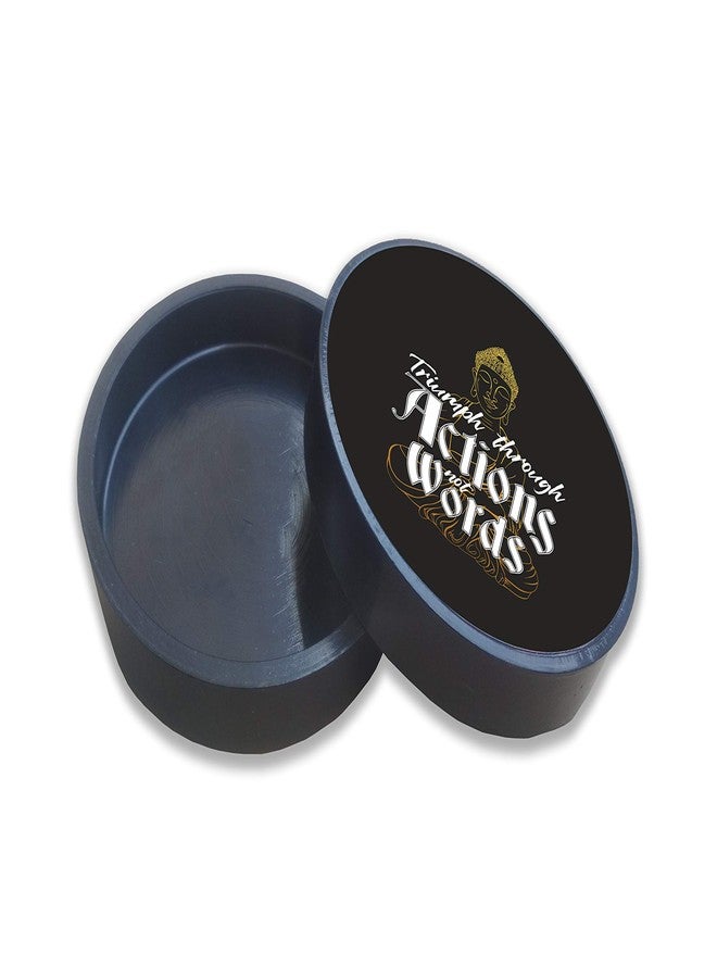 Tinywalk Queen Coaster Wooden Printed Coaster (4X4) inch Set of 6 Pieces - Image 3