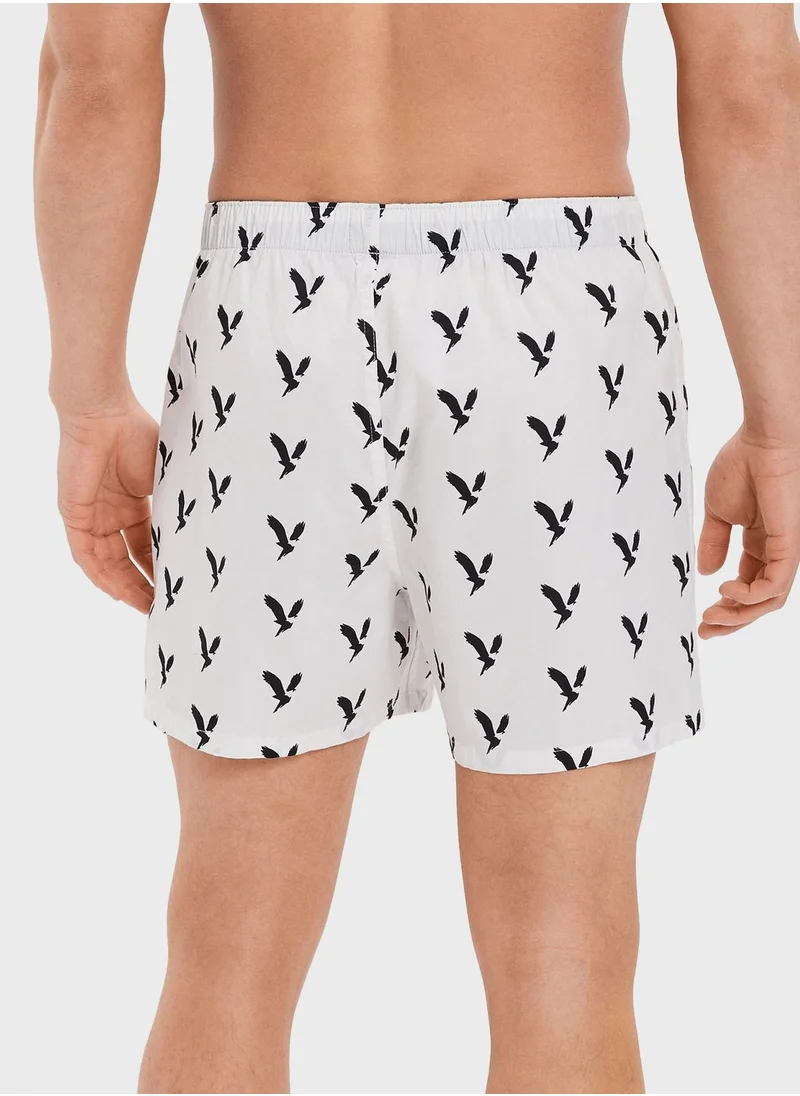 American Eagle Logo Band Printed Trunks