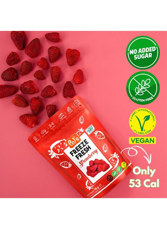 Pol's Freeze Fresh Dried Strawberry  - Image 2