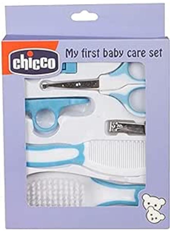 اعتني بأظافر وشعر طفلك مع مجموعة العناية من شيكو - ازرق