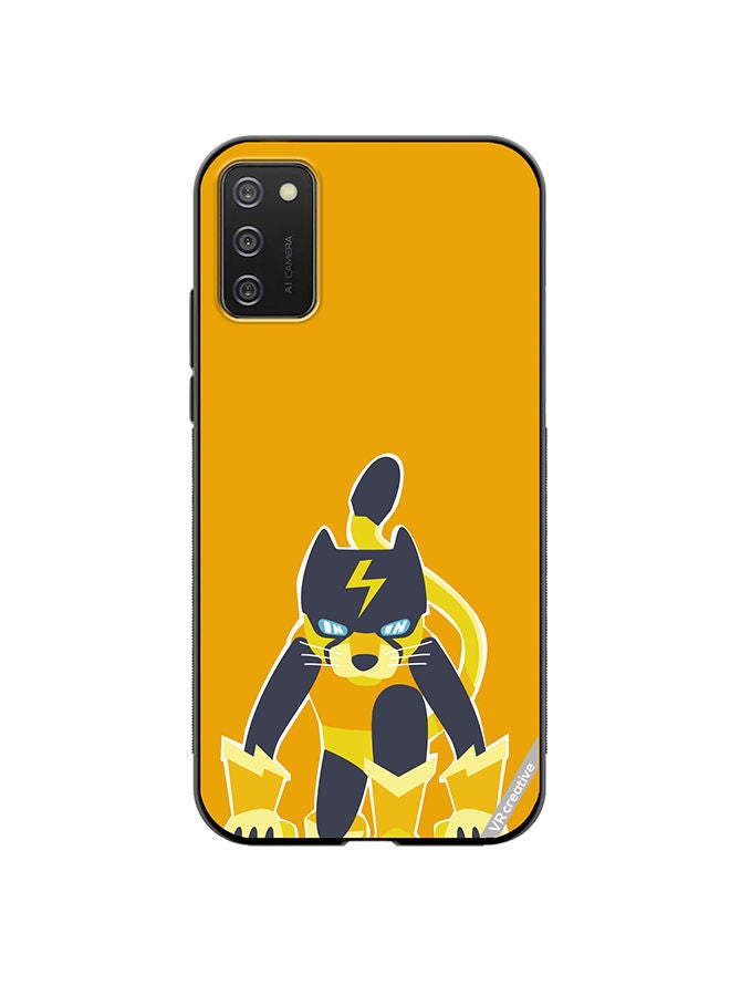 VR CREATIVE Protective Case Cover For Samsung Galaxy A02s Super Cat Design Multicolour - Image 1