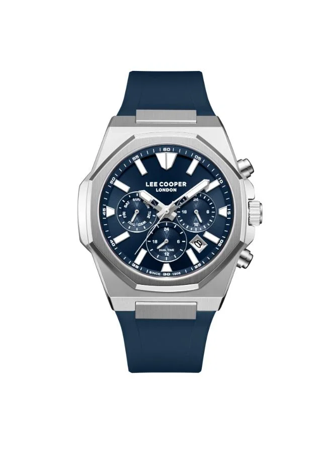 Lee Cooper Men's Silicone Multi Function Watch LC08313.399 - 45,1X51,5 mm