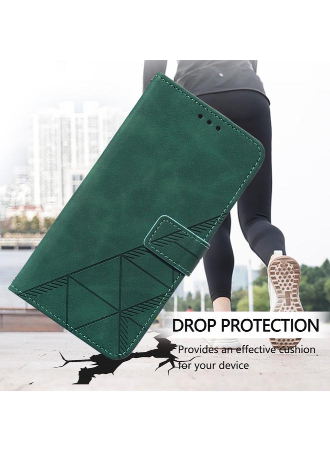 S-TOP Case For Samsung Galaxy A56 5G Global Crossbody 3D Embossed Flip Leather Phone Case - Image 5