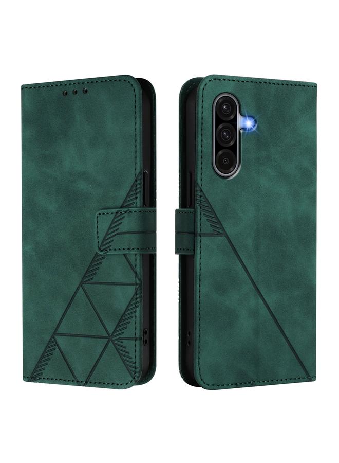 S-TOP Case For Samsung Galaxy A56 5G Global Crossbody 3D Embossed Flip Leather Phone Case - Image 2