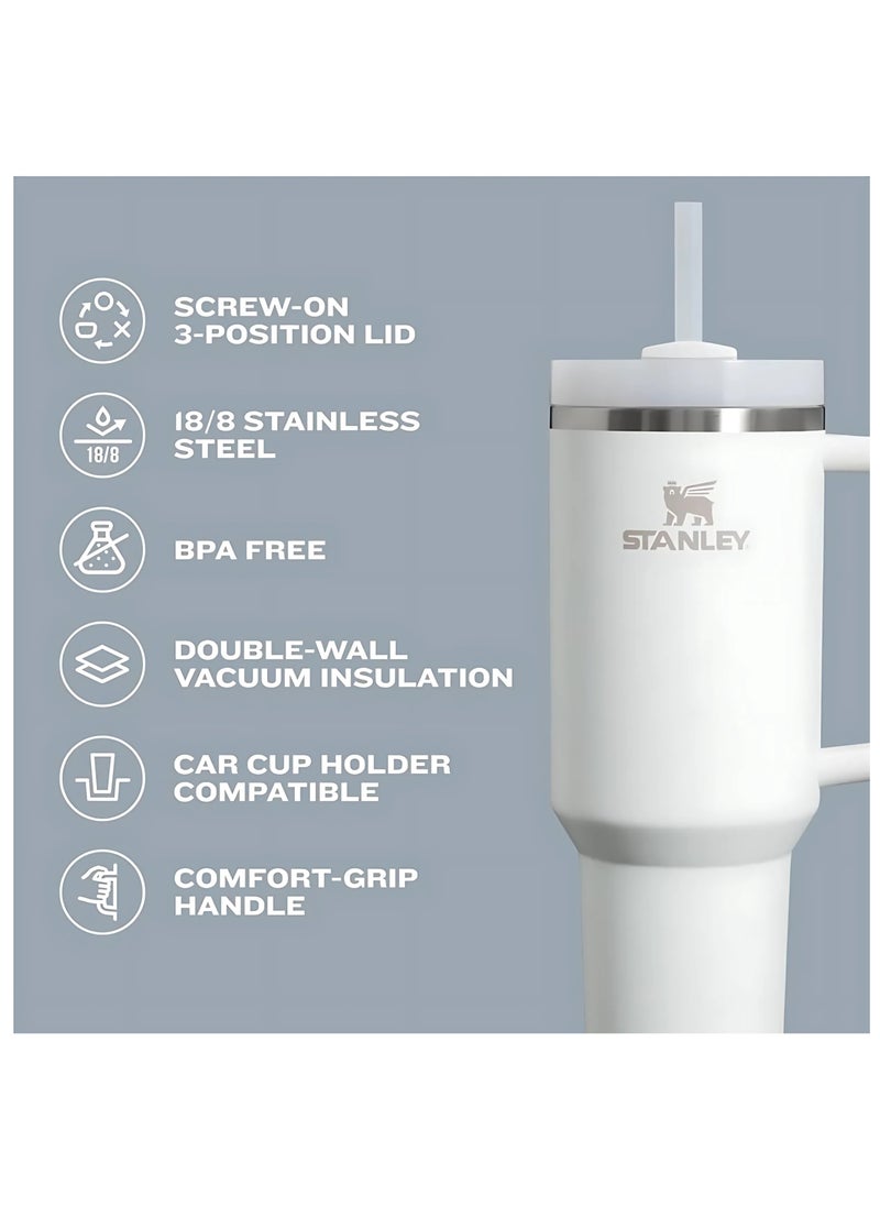 Stanley - Stanley Quencher H2O Tumbler, 1.18 L Capacity, Insulated Mug with Handle and Straw, Leakproof, For Hot And Cold Beverage, Travel Mug - Image 1