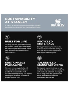 Stanley Stanley Quencher H2O Tumbler, 1.18 L Capacity, Insulated Mug with Handle and Straw, Leakproof, For Hot And Cold Beverage, Travel Mug  - Image 4