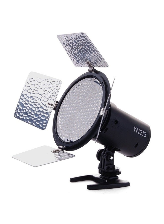YONGNUO YN216 YN-216 LED Video Light with 5600K Color Temperature and 4 Color Plates for Canon Nikon DSLR Cameras - Image 1