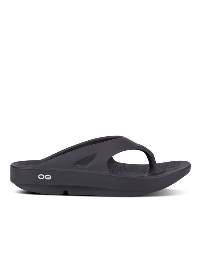 OOFOS Unisex Adults' Ooriginal Sandals, 39 EU, Black - Image 4