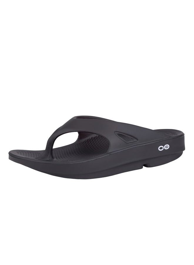 OOFOS Unisex Adults' Ooriginal Sandals, 39 EU, Black - Image 1