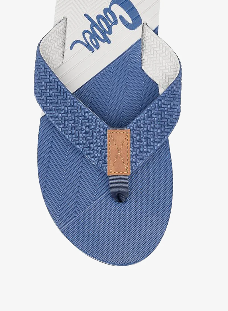 Lee Cooper BLUE Men Colourblock Flip Flops for Men | Best Price UAE