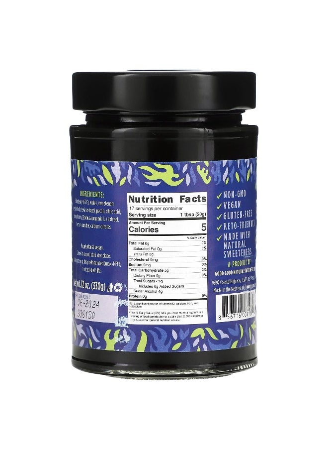 Good Good GOOD GOOD, Blueberry Jam, 12 oz (330 g)  - Image 2
