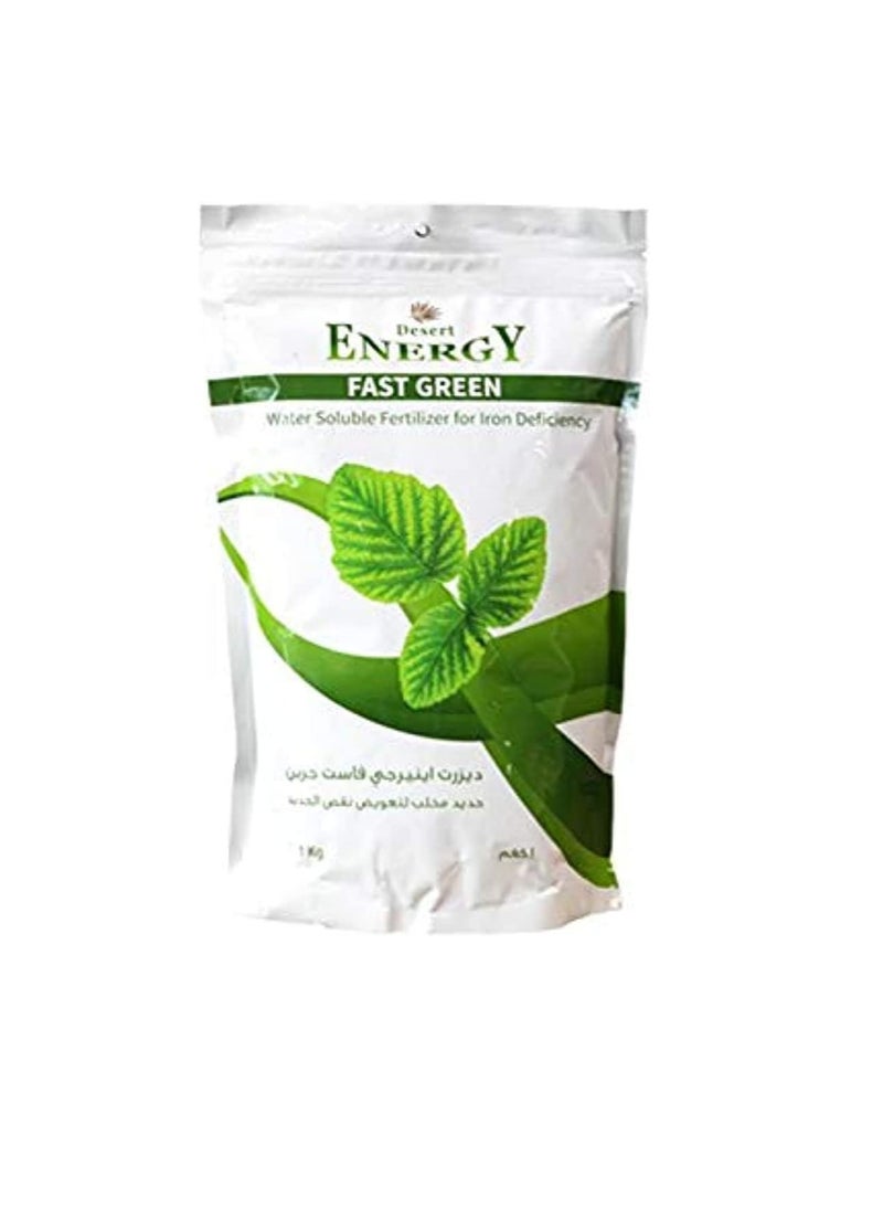 DESERT ENERGY - Desert Energy FAST GREEN Essential Iron Fertilizer 1kg - Image 1
