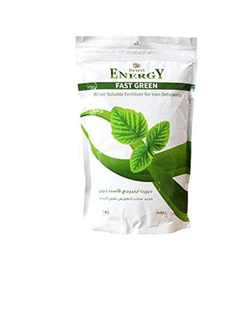 DESERT ENERGY - Desert Energy FAST GREEN Essential Iron Fertilizer 1kg - Image 1