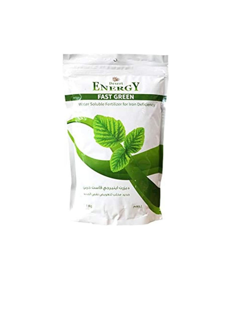 DESERT ENERGY - Desert Energy FAST GREEN Essential Iron Fertilizer 1kg - Image 1