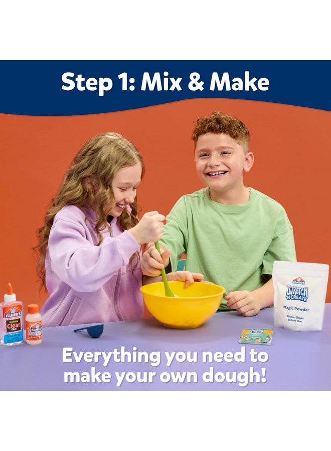 ELMER'S طقم عجينة إلمر القابلة للتمدد 'إن كريت، 3 طرق للعب، طقم كشك الوجبات الخفيفة، 9 قطع - مثالي كهدية لحفلة عيد الميلاد، نشاط في الفصل الدراسي، حرفة للأطفال في الصيف - Image 5