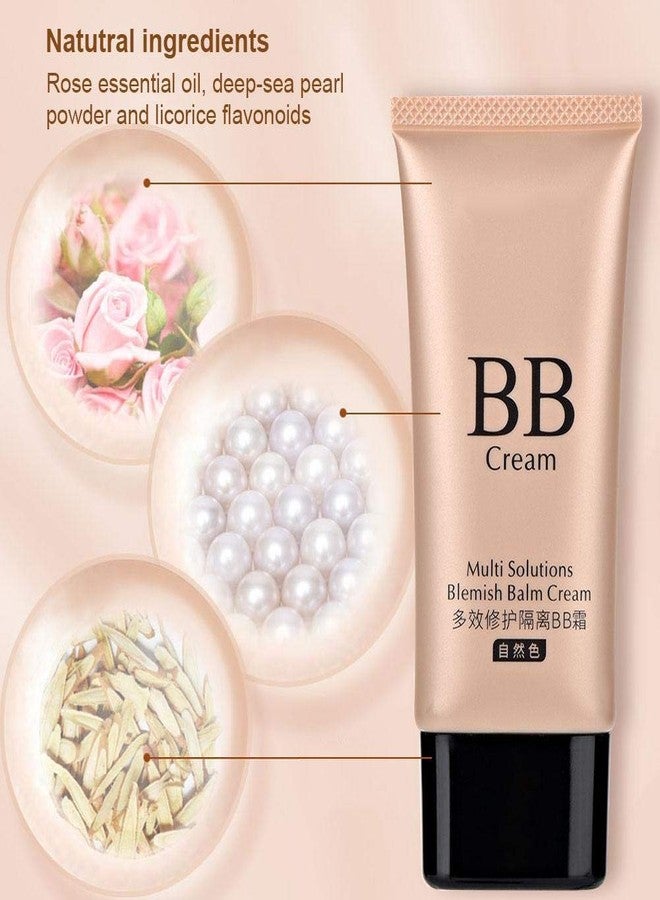 Brrnoo 3 Colors Smoothers Lightweight BB Cream, Whitening Concealer Flaw Cover Tinted Facial Moisturizer Cream Hydrating Gel Cream for All Skin Types - Smooths Skin Texture, Evens Skin - Image 3