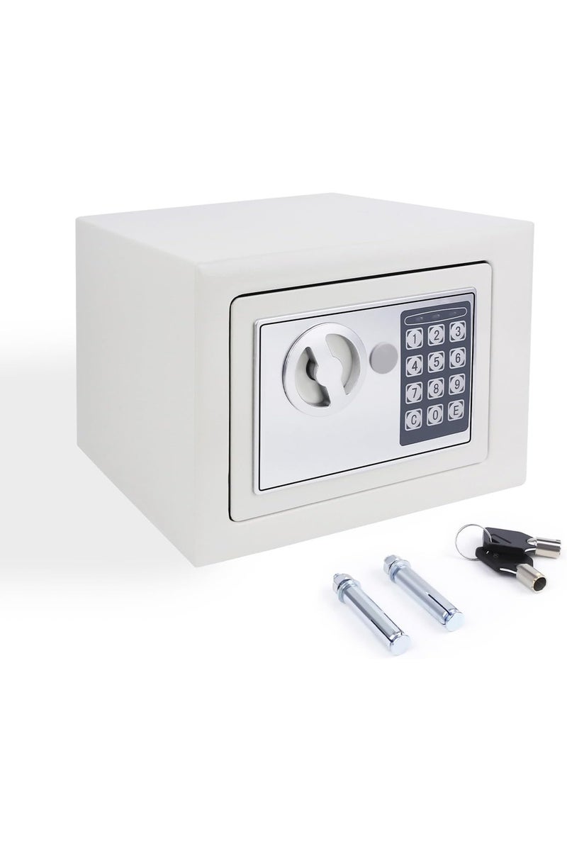 PRIMO PLUS Compact Electronic Safe for Home, White - Image 1